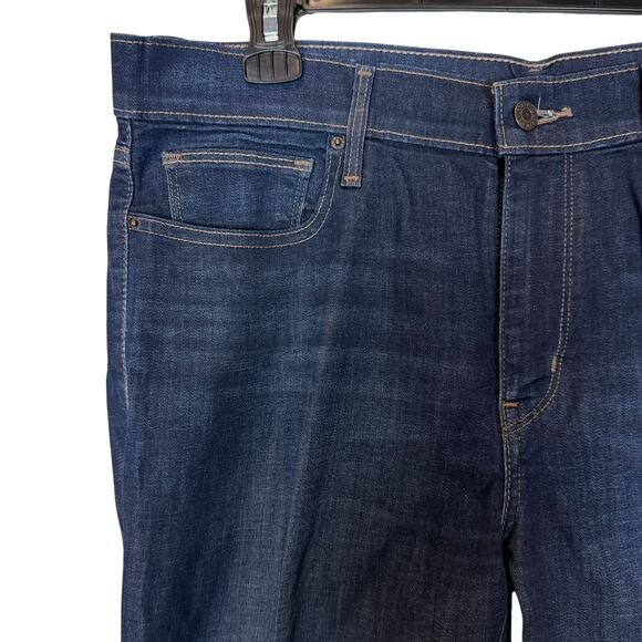 Levi's Jeans Women 32 Blue Denim Stretch 5-Pockets Mid-Rise Slimming Skinny Leg - Picture 5 of 16